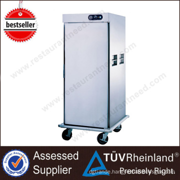 Restaurant Kitchen Equipment Mobile Electric Plate warmer cart